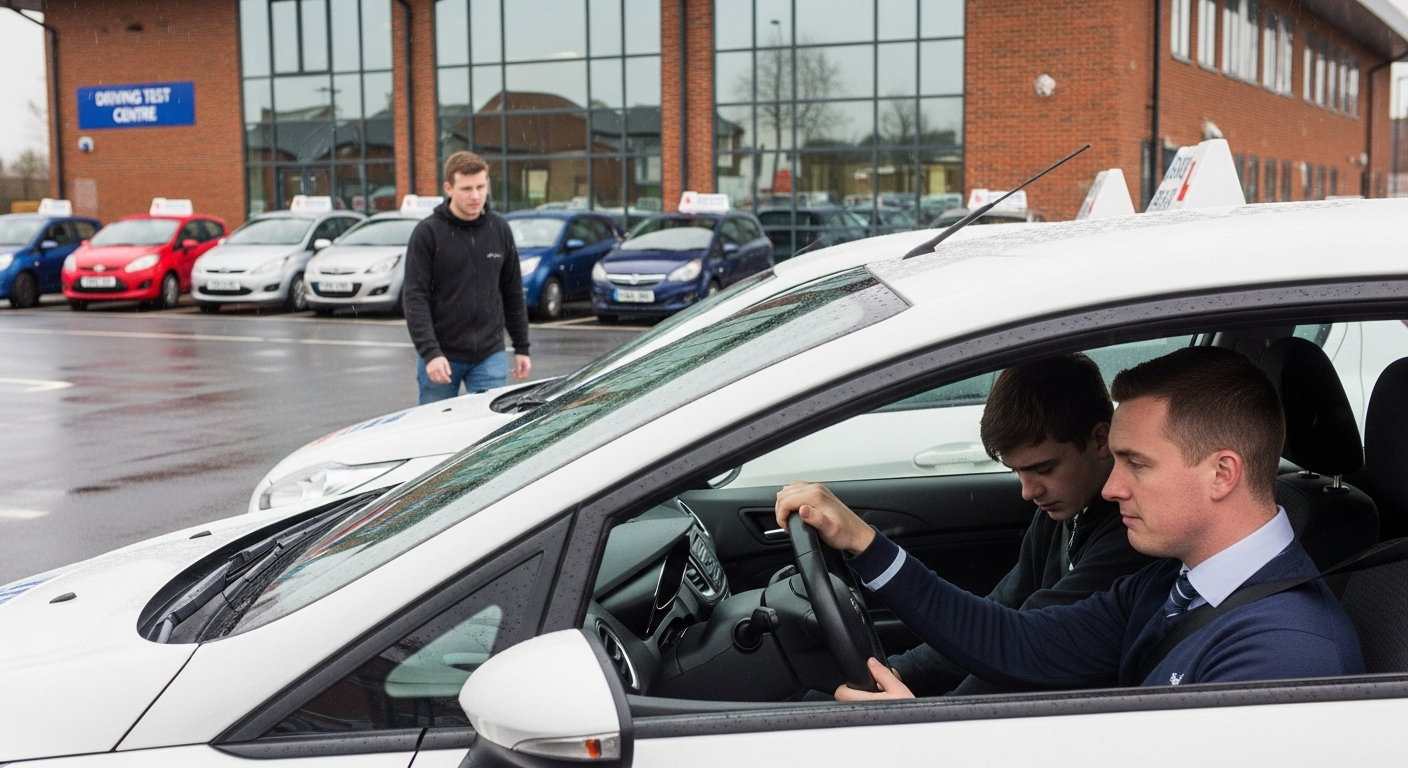 How many people fail their driving test?
