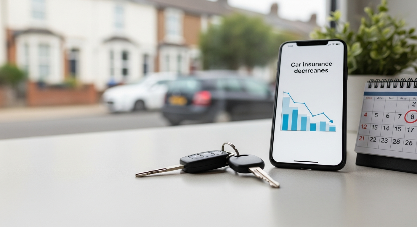 When does car insurance go down?