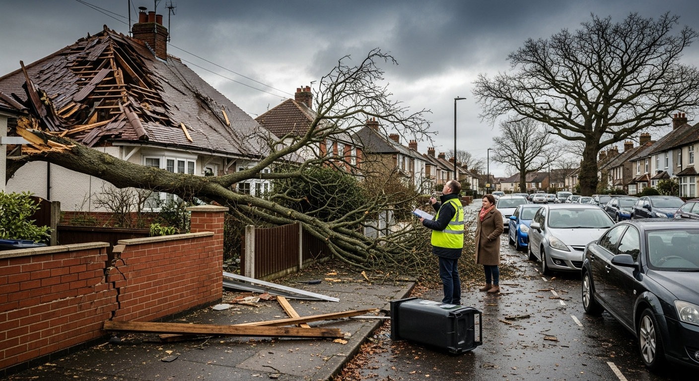 Storm Damage Insurance Payouts Average at £32,000