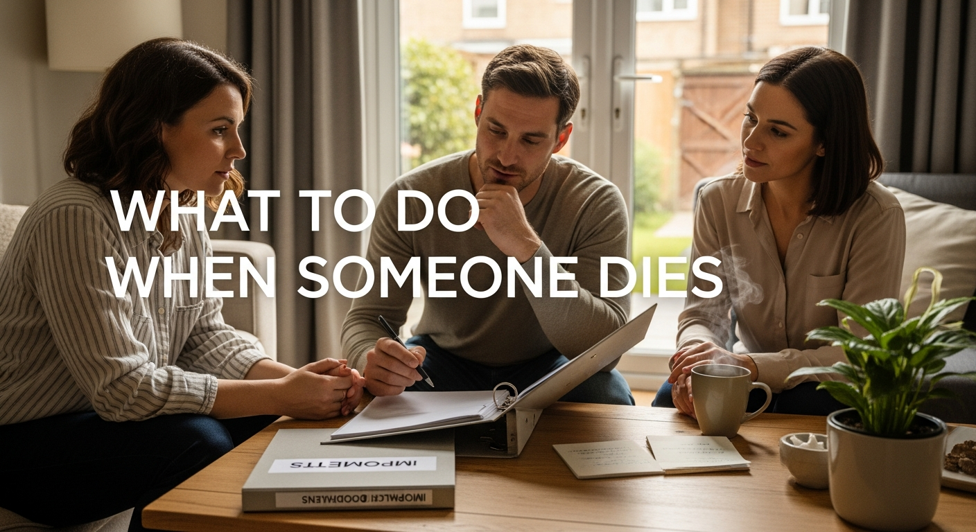 What to Do When Someone Dies